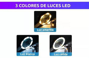 LUPA MAGNIFICADORA LED